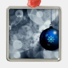 Ornamento De Metal Natal brilhante