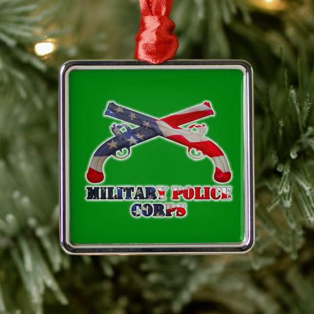 Ornamento De Metal Natal da Polícia Militar  (Árvore)