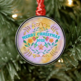 ORNAMENTO DE METAL NATAL DE MERCADO PERSONALIZADO 20XX
