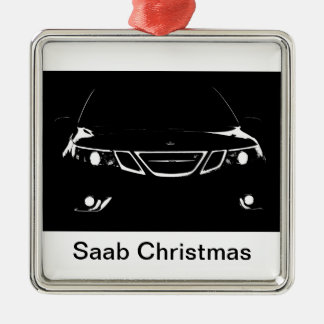 Ornamento De Metal Natal de Saab