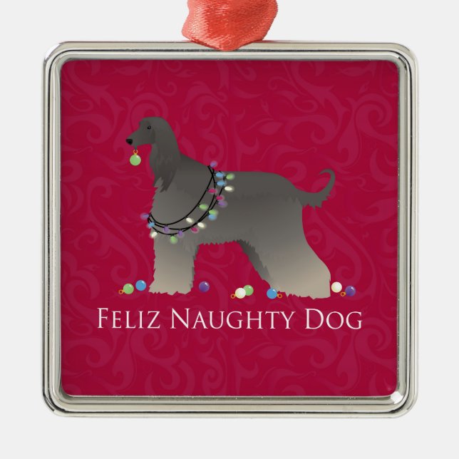 Ornamento De Metal Natal do Caça Afegão (Frente)