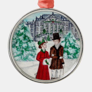 Ornamento De Metal Natal em Pemberley