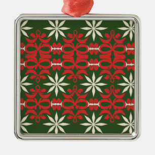 Ornamento De Metal Natal/inverno/vindima verde