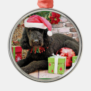 Ornamento De Metal Natal - LabraDoodle - Miller