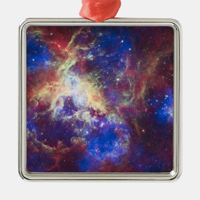 Ornamento De Metal Nebulosa Tarântula (Frente)