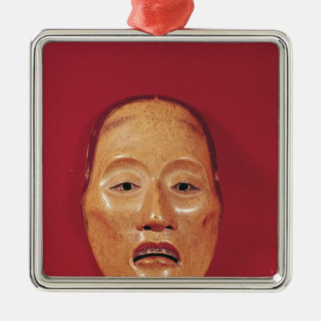 Ornamento De Metal Nenhuma máscara do teatro (Frente)