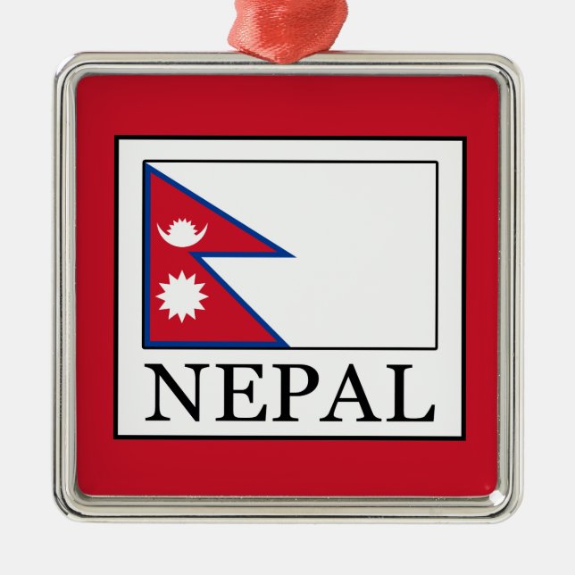 Ornamento De Metal Nepal (Frente)
