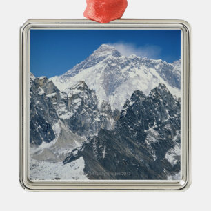Ornamento De Metal Nepal, Himalayas, vista de Mt Everest de Gokyo