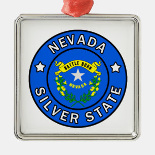 Ornamento De Metal Nevada