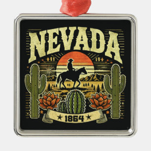 Ornamento De Metal Nevada