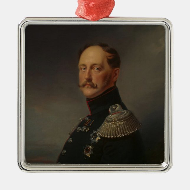 Ornamento De Metal Nicholas mim, 1852 (Frente)