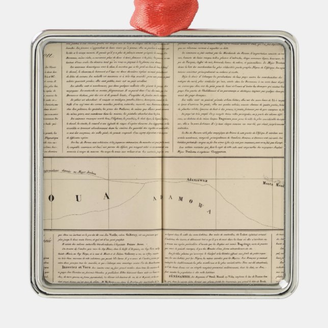 Ornamento De Metal Nigéria, Camarões (Frente)