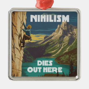 Ornamento De Metal Niilismo Morre Aqui Escalando Rock