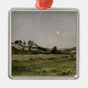 Ornamento De Metal Nivelamento sobre as dunas de Equihen