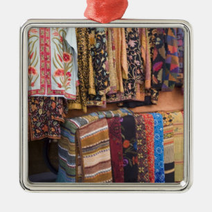 Ornamento De Metal NM, Novo México, Papais noeis Fe, vestuário Nava