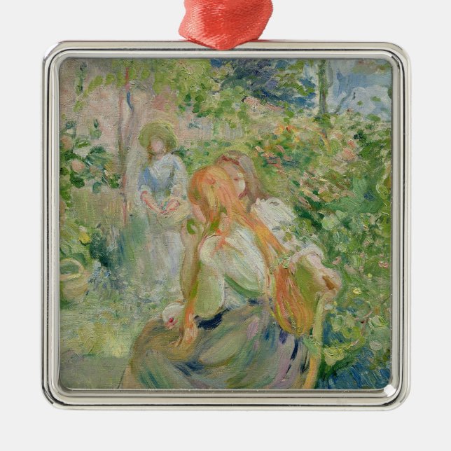 Ornamento De Metal No jardim na Roche-Placa, 1894 (Frente)