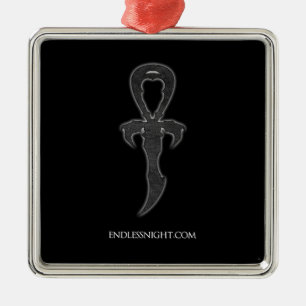 Ornamento De Metal Noite infinita: Legado Ankh