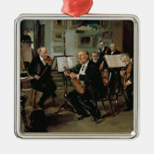 Ornamento De Metal Noite musical, 1906