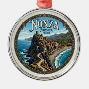 Ornamento De Metal Nonza França