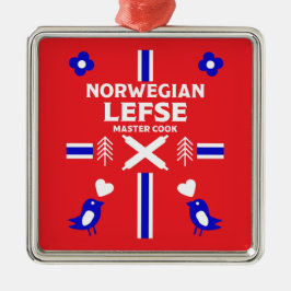 Ornamento De Metal Norueguês - Esquerda Flatpão Apron