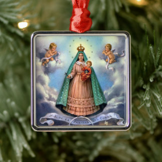Ornamento De Metal Nossa Senhora da Caridade - Santa Padroeira de Cub