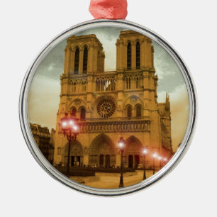 Ornamento De Metal Notre Dame