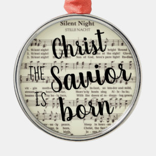 Ornamento de Metal Noturno Silencioso