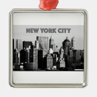 Ornamento De Metal Nova Iorque Lower-Manhattan Pro Foto
