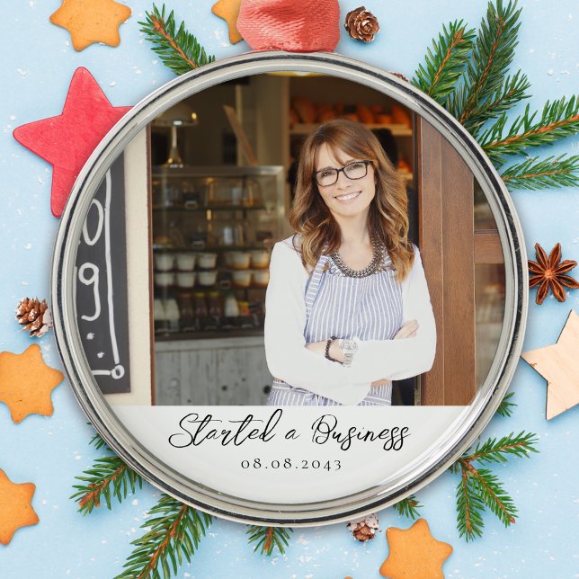 Ornamento De Metal Nova Manutenção de Fotografias do Marco de Negócio (Criador carregado)