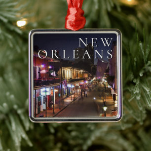 Ornamento De Metal Nova Orleans, Louisiana O Bairro Francês