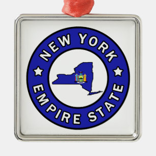 Ornamento De Metal  Nova York
