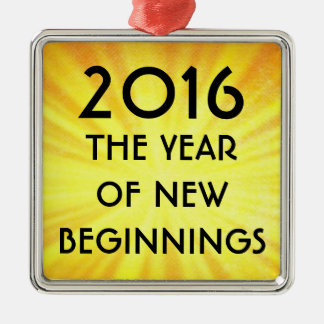 Ornamento De Metal Novos anos novos Início 2016