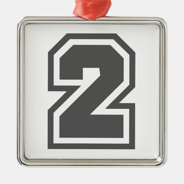 Ornamento De Metal Número 2 (Frente)