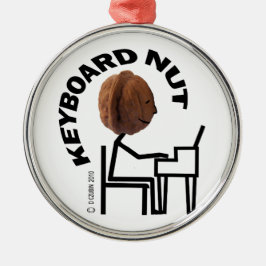 Ornamento De Metal Nut do teclado