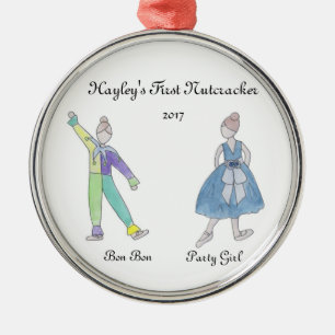 Ornamento De Metal Nutcracker personalizado Ornamen do bombom/party