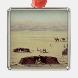Ornamento De Metal O acampamento do deserto do senhor Richard Burton