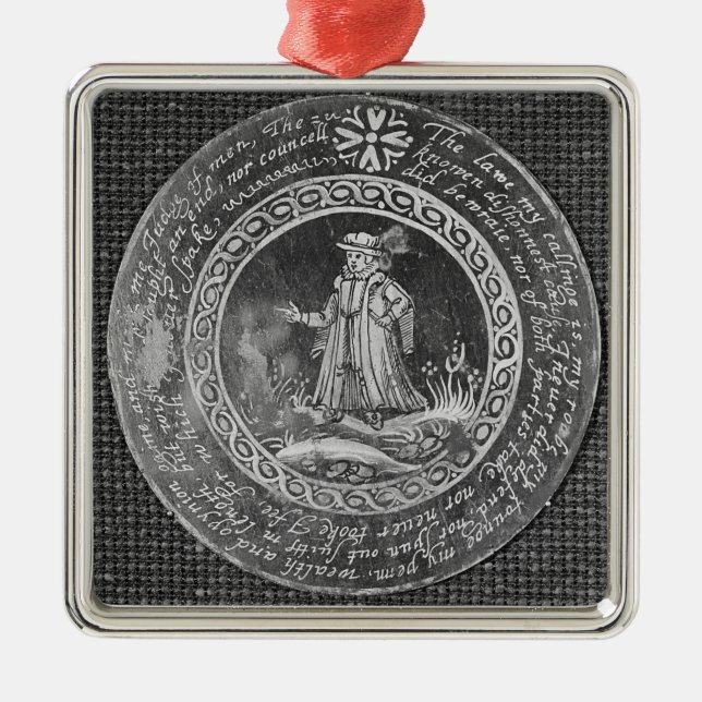 Ornamento De Metal O advogado (Frente)