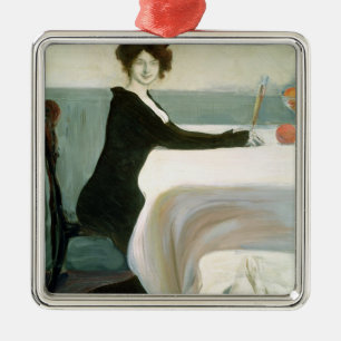 Ornamento De Metal O almoço