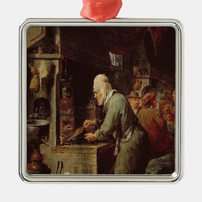 Ornamento De Metal O alquimista (Frente)