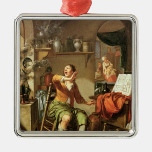 Ornamento De Metal O alquimista