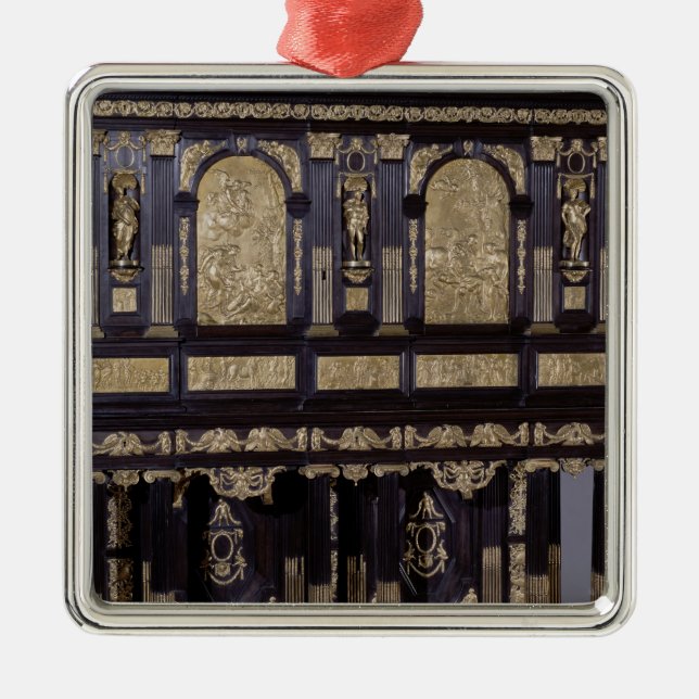 Ornamento De Metal O armário de Medici, francês, c.1630 (Frente)