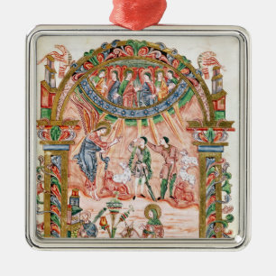Ornamento De Metal O aviso aos pastores