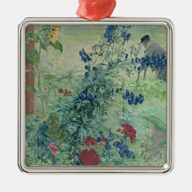 Ornamento De Metal O avô (Frente)