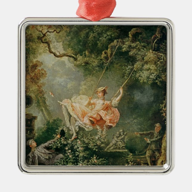 Ornamento De Metal O balanço (Frente)