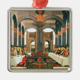 Ornamento De Metal O banquete do casamento