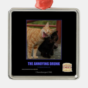 Ornamento De Metal O Bebado irritante