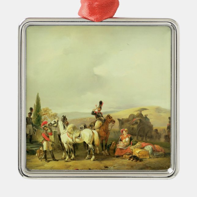 Ornamento De Metal O brinde (Frente)