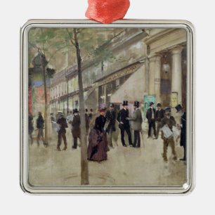 Ornamento De Metal O bulevar Montmartre