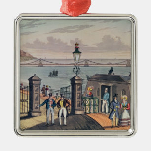 Ornamento De Metal O cais Chain na parte dianteira em Brigghton