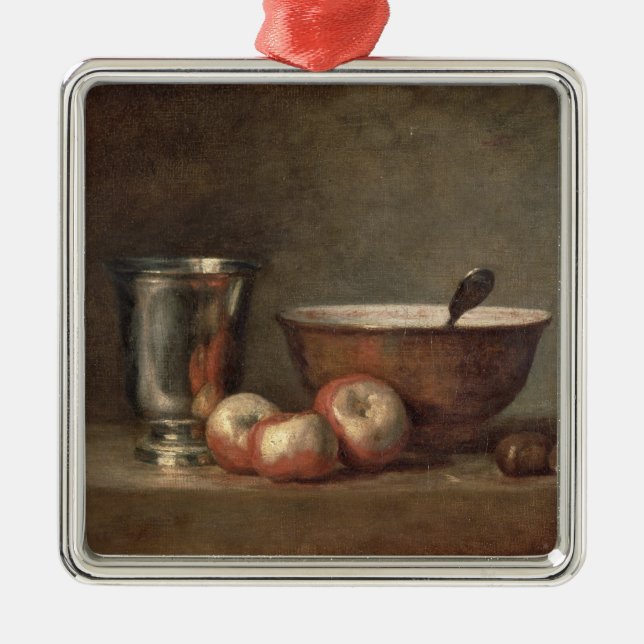 Ornamento De Metal O cálice de prata, c.1768 (Frente)